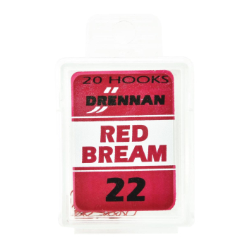 Haki Drennan Ultra Red Bream rozm.22  op/20szt*
