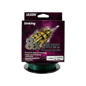 Plecionka Jaxon Crius 8X Method Feeder 0.14mm 150m