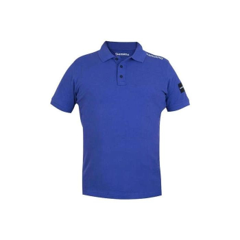 Koszulka polo Shimano blue krótki rękaw XL