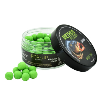 Kulki Pop-Up Method Feeder 10mm 30g marcepan ziel.
