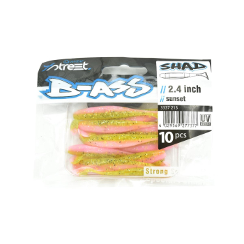Przynęta 4Str.B-Ass Shad 6.1cm/10szt sunset#