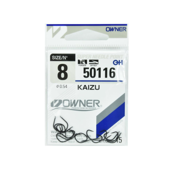 Haczyki Owner 50116/8 - czarny+