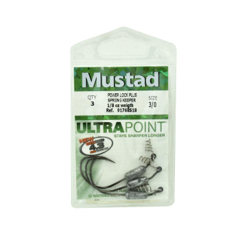 Haczyki Mustad Power L.Plus z obc.op.3szt rozm3/0*