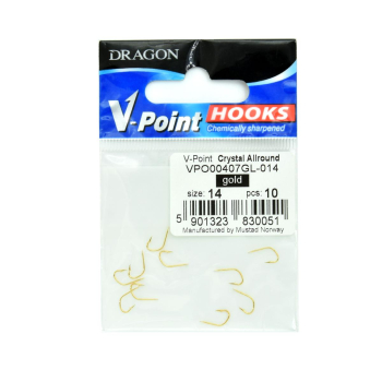 Haki Dragon V-Point 00407GL rozm14 op.10 szt (10)*