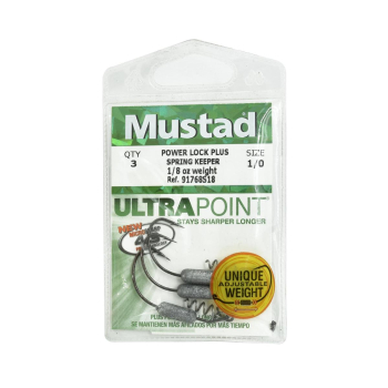 Haczyki Mustad Power L.Plus z obc.op.3szt rozm1/0*