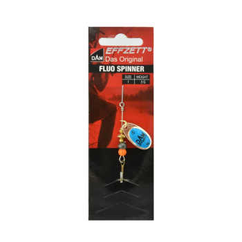 Błystka Effzett Fluo Spinner 3g #1 sky prisma