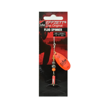 Błystka Effzett Fluo Spinner 6g #3 red
