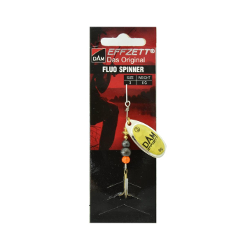Błystka Effzett Fluo Spinner 6g #3 gold prisma