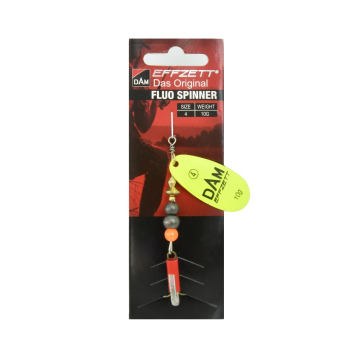 Błystka Effzett Fluo Spinner 10g #4 yellow