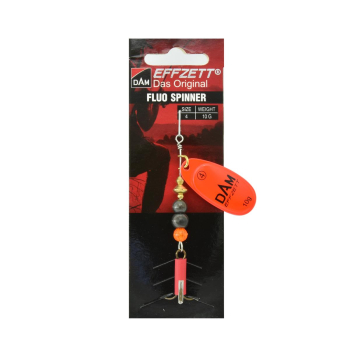 Błystka Effzett Fluo Spinner 10g #4 red