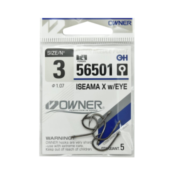 Haczyki Owner 56501/3 - ciemnostalowy+*