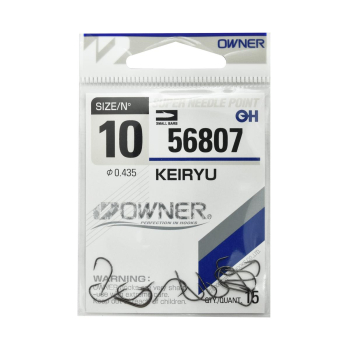 Haczyki Owner 56807/10 - ciemnostalowy+