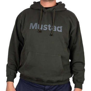 Bluza z kapturem Mustad ciemnozielona XXL*