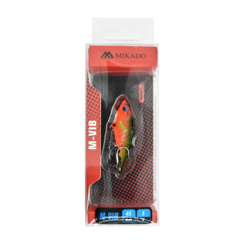 Cykada Mikado M-Vib red stickleback 5g 45mm