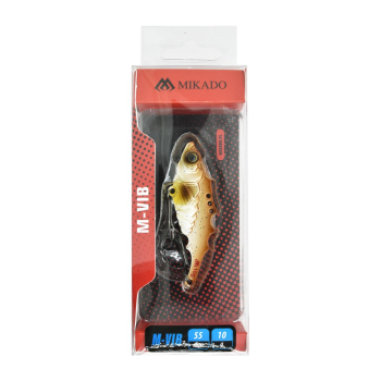 Cykada Mikado M-Vib natural stickleback 10g 55mm