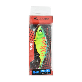 Cykada Mikado M-Vib mat chartreuse 26g 75mm