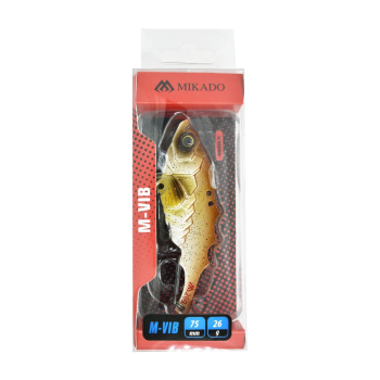 Cykada Mikado M-Vib natural stickleback 26g 75mm