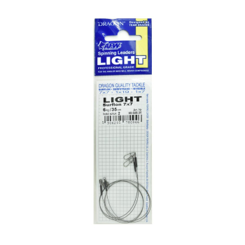 Przypon Dragon 7x7 Surflon Light 6kg 35cm op.2szt+