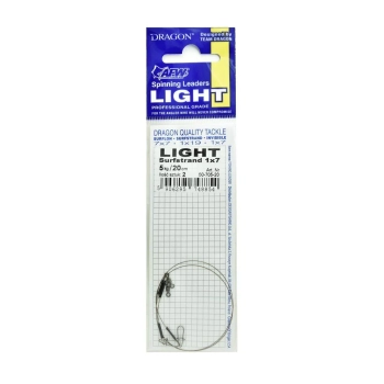 Przypon Dragon 1x7 Surfstrand 5kg 20cm op.2szt+