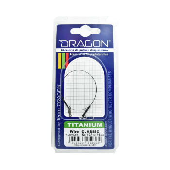 Przypon Dragon Titanium  5kg 25cm op.1szt.+