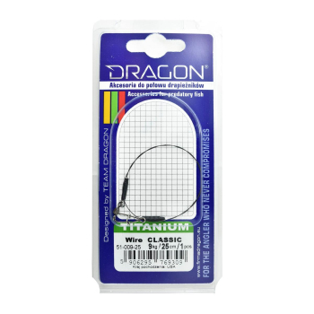 Przypon Dragon Titanium 9kg 25cm op.1szt.+