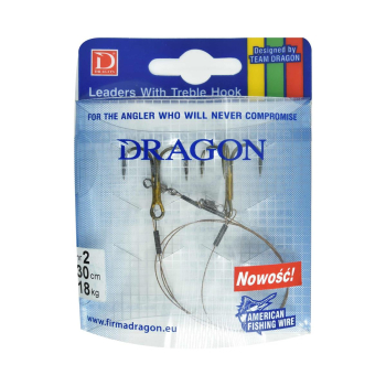 Przypon Dragon z kotwicą Nr.2 / 30cm 18kg (2szt)+