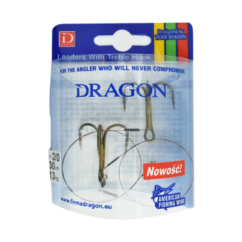 Przypon Dragon z kotwicą Nr.2/0 / 30cm 13kg 2szt