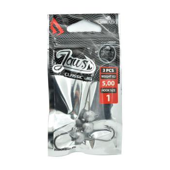 Główka jigowa Mikado JAWS Classic 1 5g 3szt(5)+