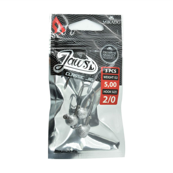 Główka jigowa Mikado JAWS Classic 2/0 5g 3szt(5)+