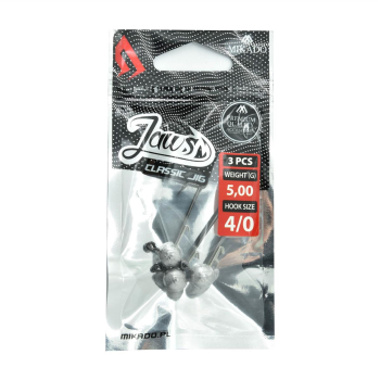Główka jigowa Mikado JAWS Classic 4/0 5g 3szt(5)+