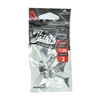Główka jigowa Mikado JAWS Classic 2 7g 3szt(5)+