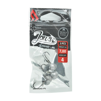 Główka jigowa Mikado JAWS Classic 4 7g 3szt(5)+