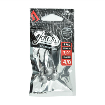 Główka jigowa Mikado JAWS Classic 4/0 7g 3szt(5)+