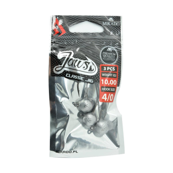 Główka jigowa Mikado JAWS Classic 4/0 10g 3szt(5)+