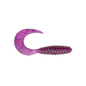 Manns Twister 5,5 cm EGRF granat czerwony brok(20)