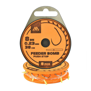 Haki Mikado Feeder Bomb przypon push st.r.8op8szt#
