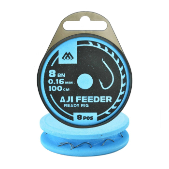 Haki Mikado Feeder Aji przypon 100cm r.8 op8szt