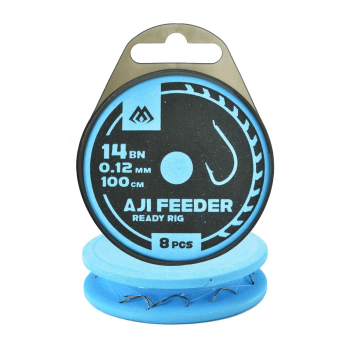 Haki Mikado Feeder Aji przypon 100cm r.14 op8szt