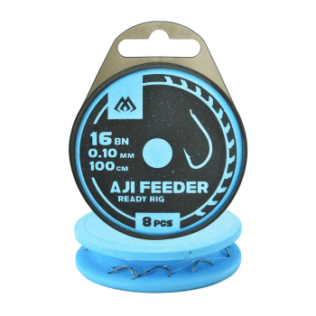 Haki Mikado Feeder Aji przypon 100cm r.16 op8szt