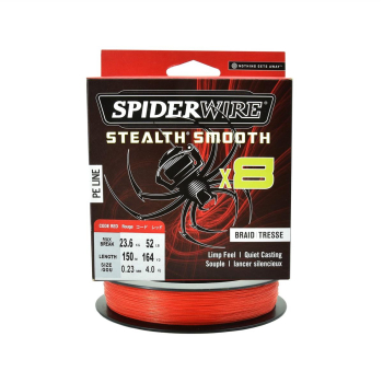 Plecionka Spiderwire SS8 Red 0.23mm/150m
