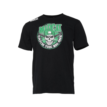 T-Shirt MadCat Skull XL czarny