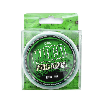 Plecionka DAM Madcat Power Leader 130kg 15m