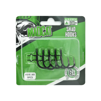 Haki sumowe DAM MadCat A-Static Shad 6X 5/0 5szt