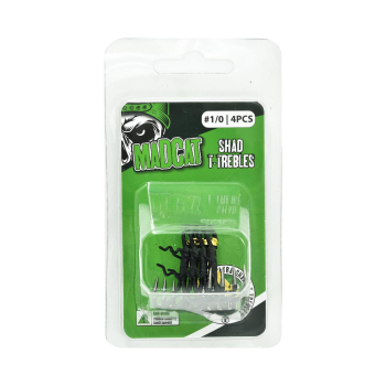 Kotwice sumowe MadCat A-Static Shad T-Tr. 1/0 4szt