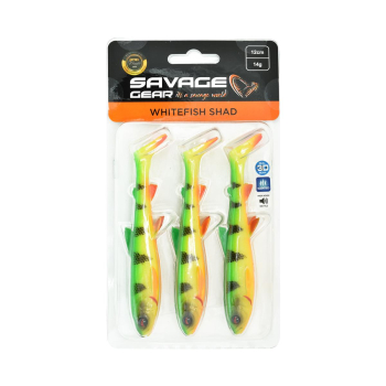 Przynęta S.G.3D Whitefish Shad 12cm/14g fire 3szt.