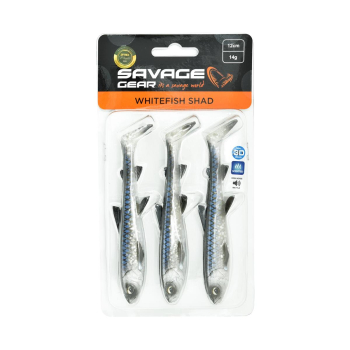 Przynęta S.G.3D Whitefish Shad 12cm/14g whit 3szt.