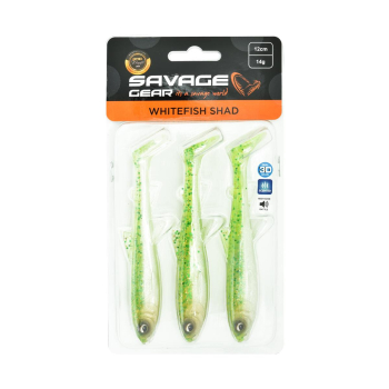 Przynęta S.G.3D Whitefish Shad 12cm/14g lime 3szt.
