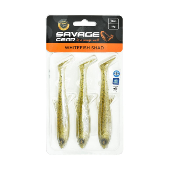 Przynęta S.G.3D Whitefish Shad 12cm/14g goby 3szt.