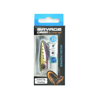 Wobler S.G. Micro Popper 4.3cm/3g sunset sardine*
