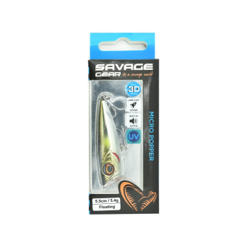 Wobler S.G. Micro Popper 5.5cm/5,4g mirror ayu*